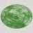 Тарелка RAK Porcelain Peppery овальная плоская 36*27 см, зеленый цвет 81220629