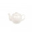 Чайник 500 мл с ситом белый фарфор P.L. Proff Cuisine [1] 81223326