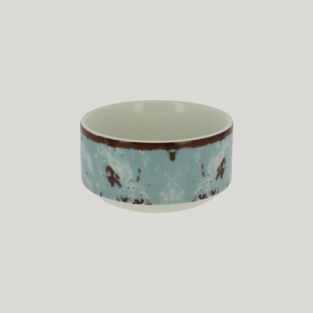 Салатник RAK Porcelain Peppery круглый штабелируемый 300 мл, d 10 см, голубой цвет 81220603