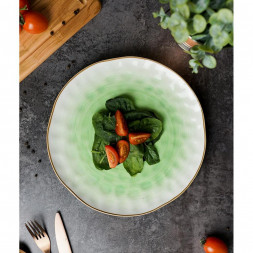 Тарелка d 27 см зеленая фарфор &quot;The Sun Eco&quot; P.L. Proff Cuisine