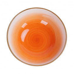 Салатник 510 мл d 15 см h6 см оранжевый фарфор &quot;The Sun Eco&quot; P.L. Proff Cuisine