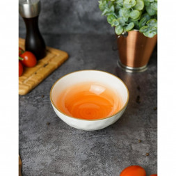 Салатник 510 мл d 15 см h6 см оранжевый фарфор &quot;The Sun Eco&quot; P.L. Proff Cuisine