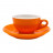 Чайная пара 180 мл оранжевая d 9,5 см h5,5 см Barista (Бариста) P.L. Proff Cuisine [6] 81223278