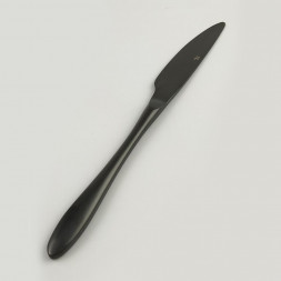 Нож столовый &quot;Alessi-Black&quot; черное матовое PVD покрытие