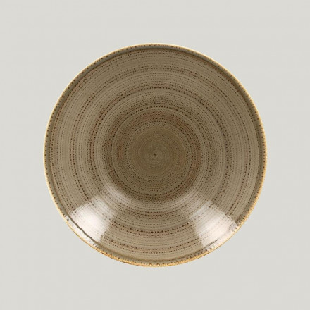 Глубокая тарелка RAK Porcelain Twirl Alga 690 мл, 23 см 81220453
