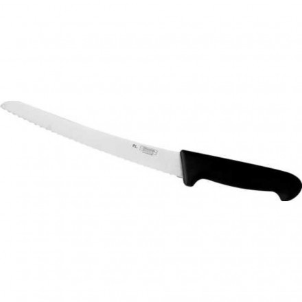 Нож PRO-Line хлебный 25 см, черная пластиковая ручка, P.L. Proff Cuisine 99005016